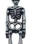 1 1/2" Skeleton Amulet