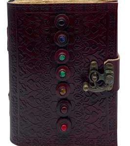 Chakra Aged Looking Paper Leather W/ Latch