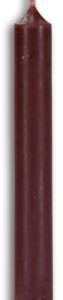 1/2" Brown Chime Candle 20 Pack