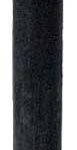 Black 6" Taper Candle