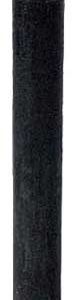 Black 6" Taper Candle
