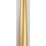 9" Gold Taper Candle