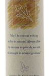 Confidence Reiki Charged Pillar Candle