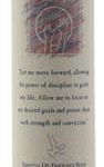 Motivation Reiki Charged Pillar Candle