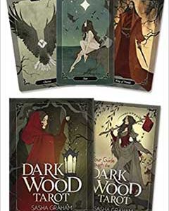 Dark Wood Tarot Deck & Book By Graham & Larson