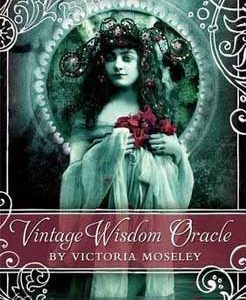 Vintage Wisdom Oracle Deck By Victoria Moseley