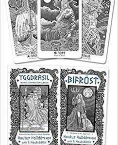 Yggdrasil Norse Divination Cards Dk & Bk By Halldorsson & Hauksdottir