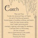 Earth Evocation Poster