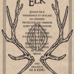 Elk Prayer Poster