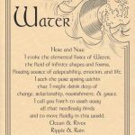 Water Evocation Poster