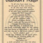 Guardian's Prayer Poster