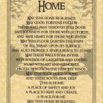 Home Blessing Poster