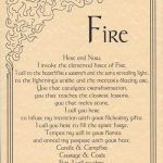 Fire Invocation Poster