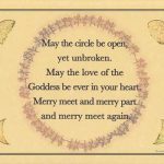May The Circle Be Open Yet Unbroken Poster