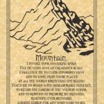 Mountain Prayer Poster