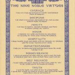 Nine Noble Virtues Poster