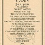 Odin Poster