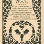 Owl Poster