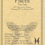 Pisces Zodiac Poster
