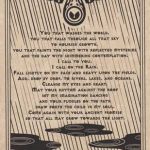 Rain Prayer Poster