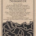 Seawater Prayer Poster