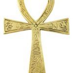 Brass Ankh 3 1/2"  X 6 1/2"