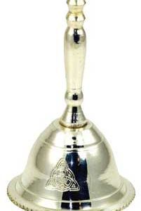 Altar Bell With Triquetra Design 2 1/2"