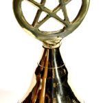 4" Pentagram Brass Bell