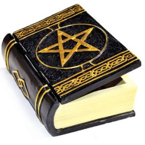 4" X 5 3/4" Pentagram Book Box