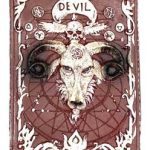 3 3/4"x 5 1/2" Baphomet Tarot Box