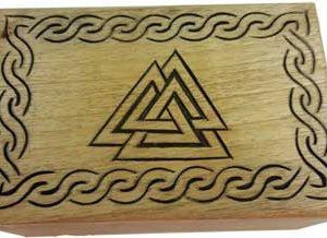 Triangle Wood Box 4" X 6"