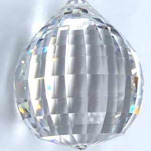 30mm Clear Egyptian Crystal
