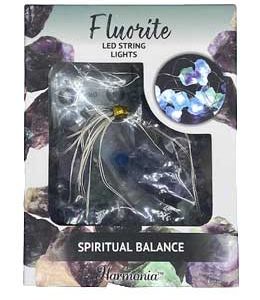 6.5 Ft Led Light String Spiritual Balance (fluorite)