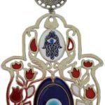 Fatima Flower Evil Eye Wall Hanging "new Design"