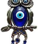 Wahching Owl Evil Eye Wall Hanging