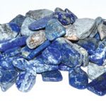 1 Lb Lapis Tumbled Chips 7-9mm