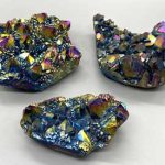 ~6.6# Crystal Druse Plantinum Rainbow