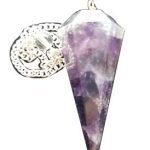 6-sided Amethyst Pendulum