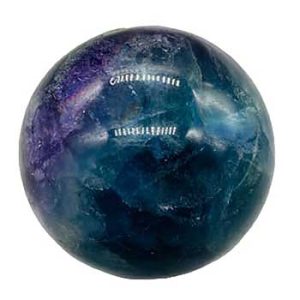 40mm Fluorite, Rainbow Sphere