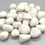 1 Lb Agate, White Tumbled Stones