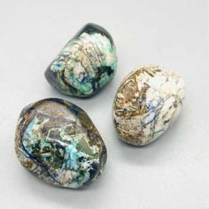 1 Lb Azurite/malachite Tumbled Stones