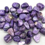 1 Lb Charoite Tumbled Stones