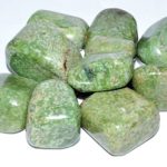 1 Lb Grossularite (green Garnet) Tumbled Stones