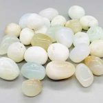 1 Lb Jade, White Tumbled Stones