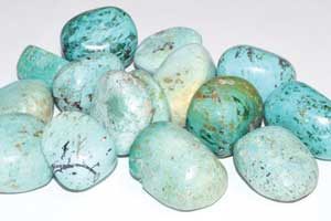 1 Lb Turquoise Tumbled Stones