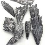 1 Lb Black Kyanite, Broom Untumbled Stones