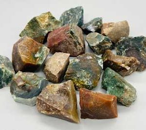 1 Lb Jasper, Fancy Untumbled Stones