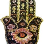 Gold & Black Hamsa Incense Burner