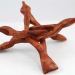 3 Legged Wooden Stand 6"