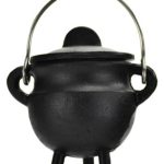 Plain Cast Iron Cauldron  W/ Lid 2 3/4"